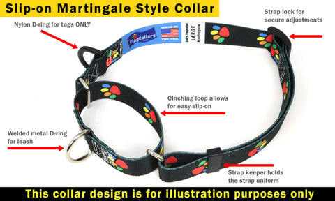 Coast Guard Dog Collar