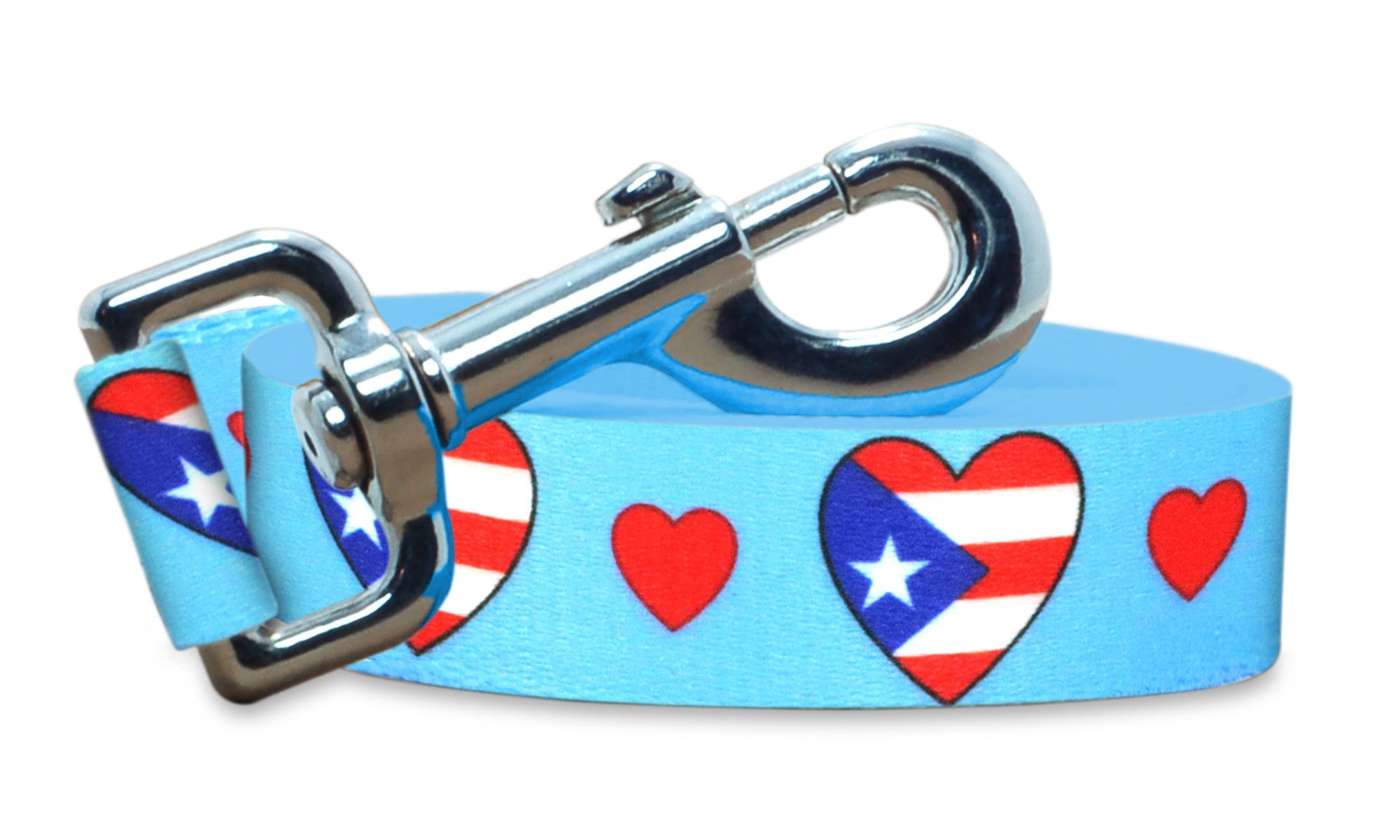 I Love Puerto Rico Dog Leash | 4 Foot and 6 Foot Lengths