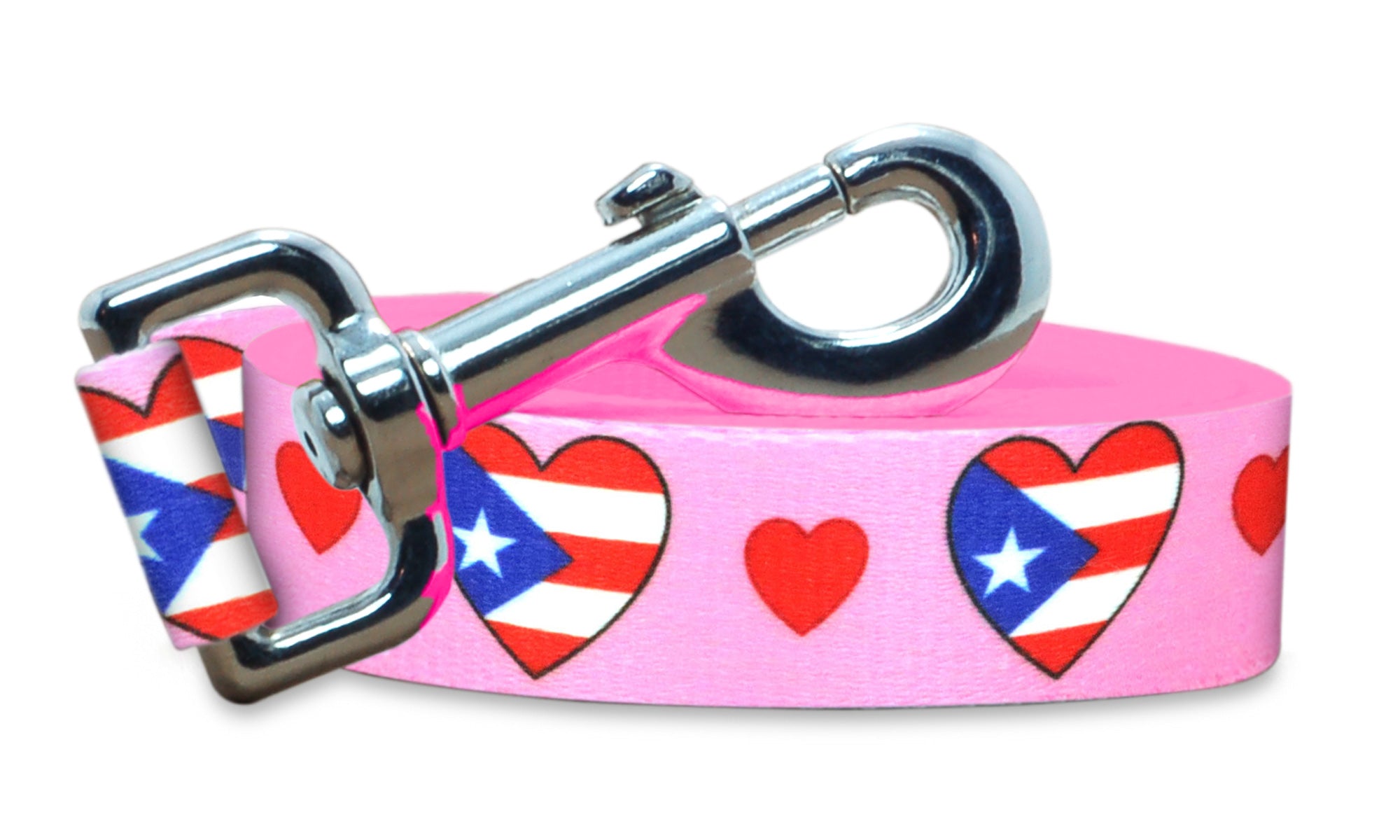 I Love Puerto Rico Dog Leash | 4 Foot and 6 Foot Lengths
