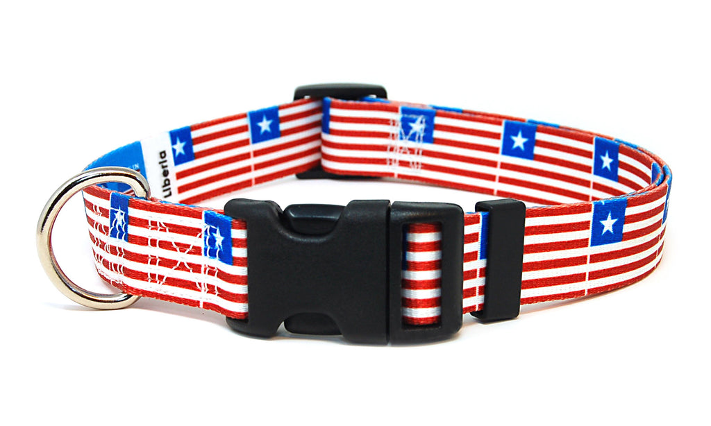 Liberia Dog Collar | Quick Release or Martingale Style