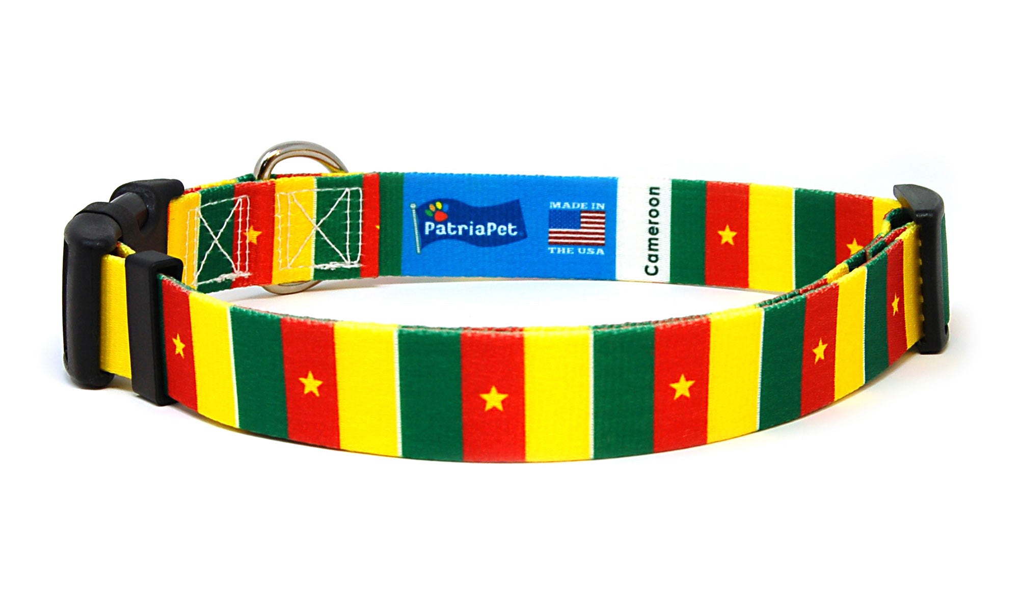 Cameroon Dog Collar | Quick Release or Martingale Style