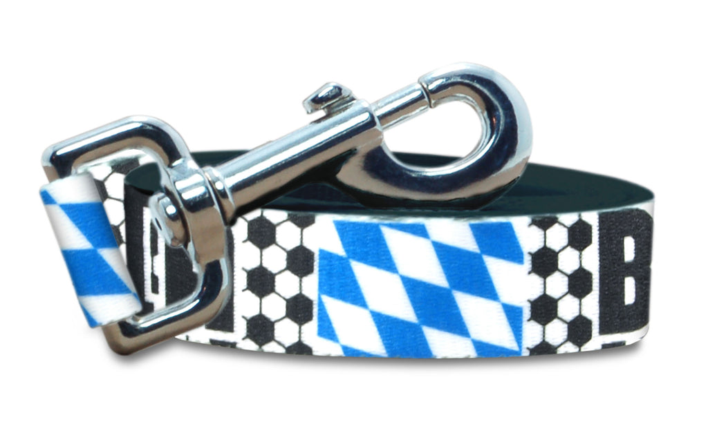 Bavaria Dog Leash for Soccer Fans  | 6 or 4 Foot