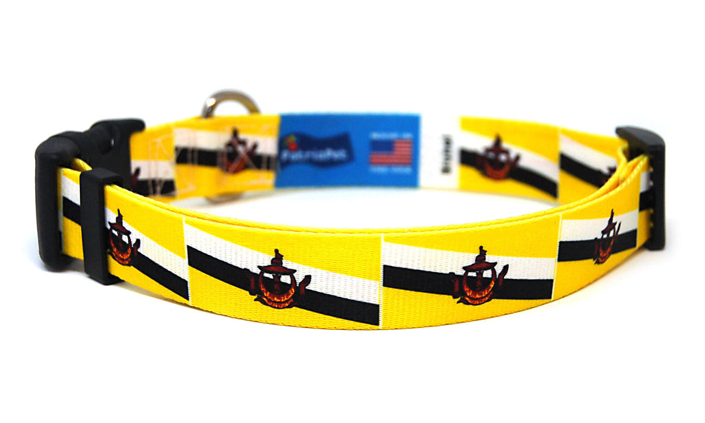 Brunei Dog Collar | Quick Release or Martingale Style