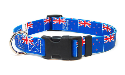 New Zealand Dog Collar | Quick Release or Martingale Style | Made in NJ, USA