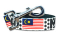Malaysia Dog Leash for Soccer Fans  | 6 or 4 Foot