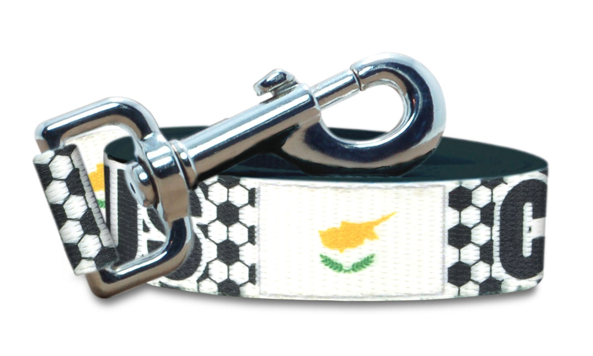 Cyprus Dog Leash for Soccer Fans  | 6 or 4 Foot