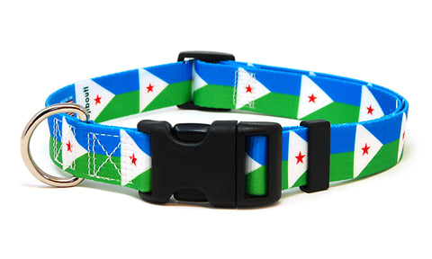 Djibouti Dog Collar | Quick Release or Martingale Style | Made in NJ, USA
