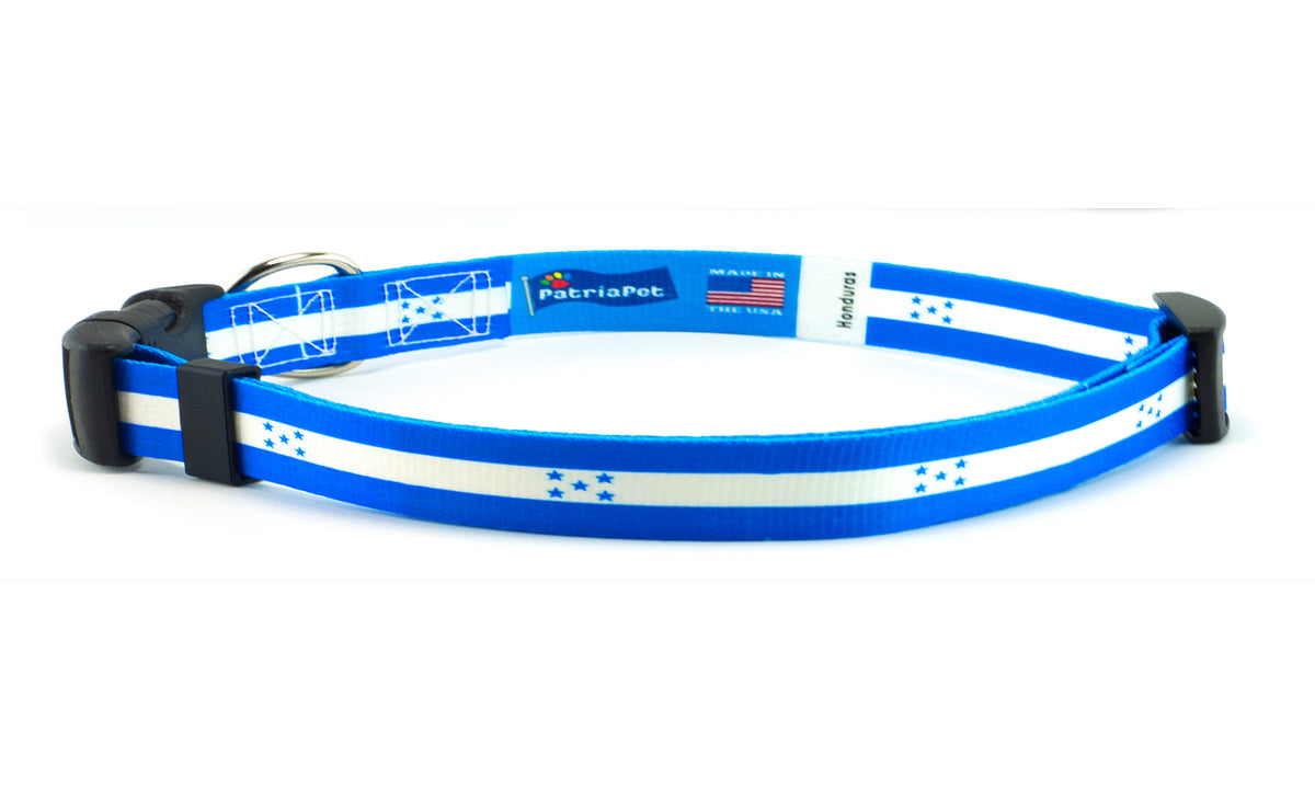 Cat Collar with Honduras Flag | Great For National Holidays, Festivals, Parades, Sporting Events, Pride Events