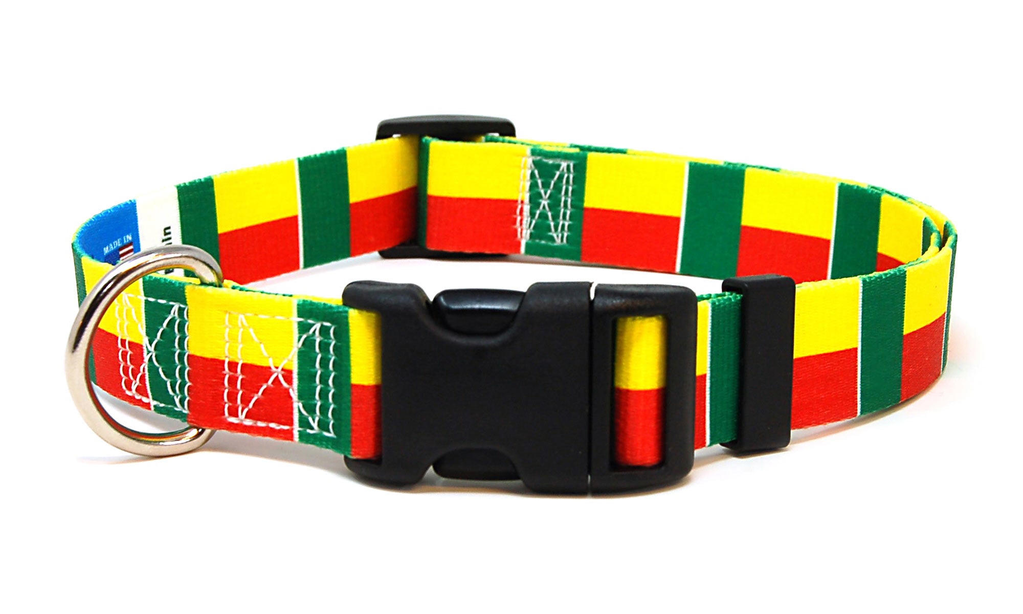 Benin Dog Collar | Quick Release or Martingale Style