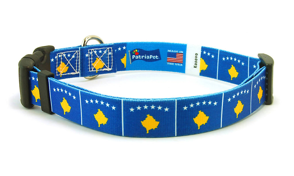 Kosovo Dog Collar | Quick Release or Martingale Style