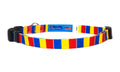 Cat Collar with Romania Flag | Breakaway Safety Buckle