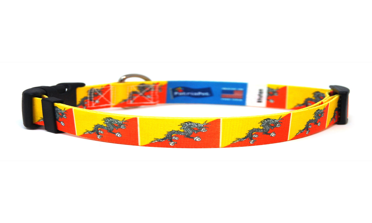 Bhutan Cat Collar | Great For National Holidays, Festivals, Parades, Sporting Events, Pride Events
