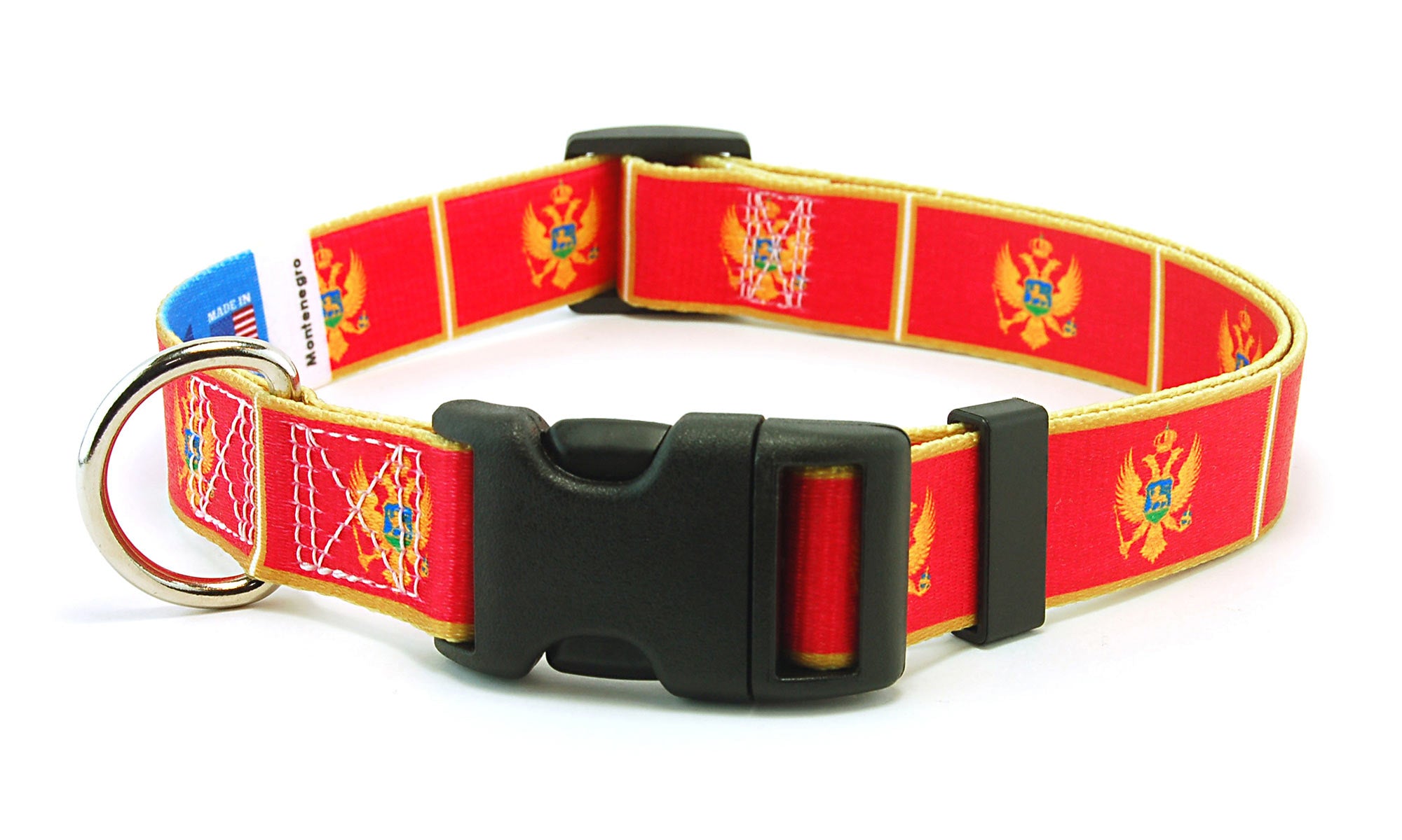 Montenegro Dog Collar | Quick Release or Martingale Style