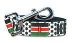 Kenya Dog Leash for Soccer Fans  | 6 or 4 Foot