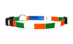 Cat Collar with Ireland Flag | Breakaway Safety Buckle