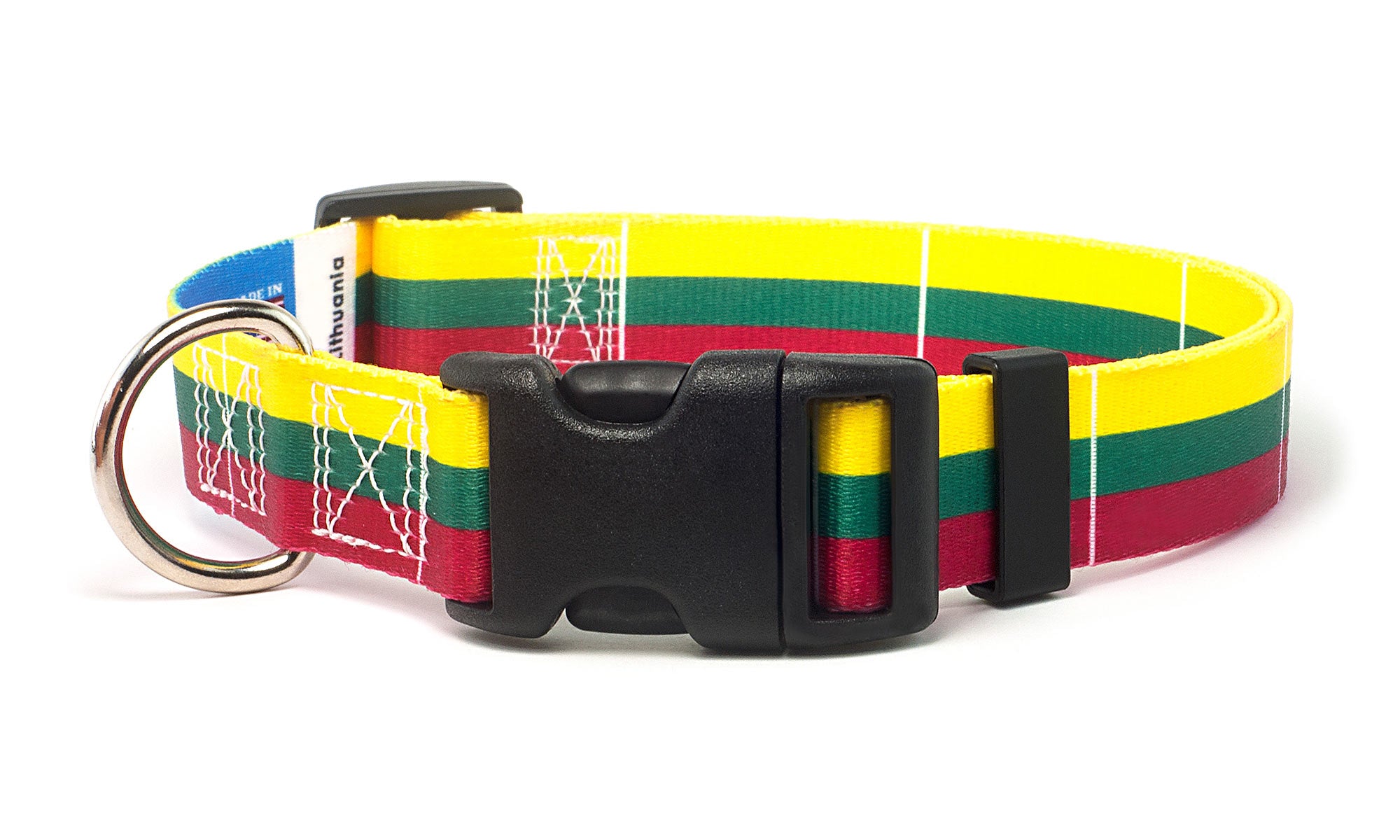 Lithuania Dog Collar | Quick Release or Martingale Style
