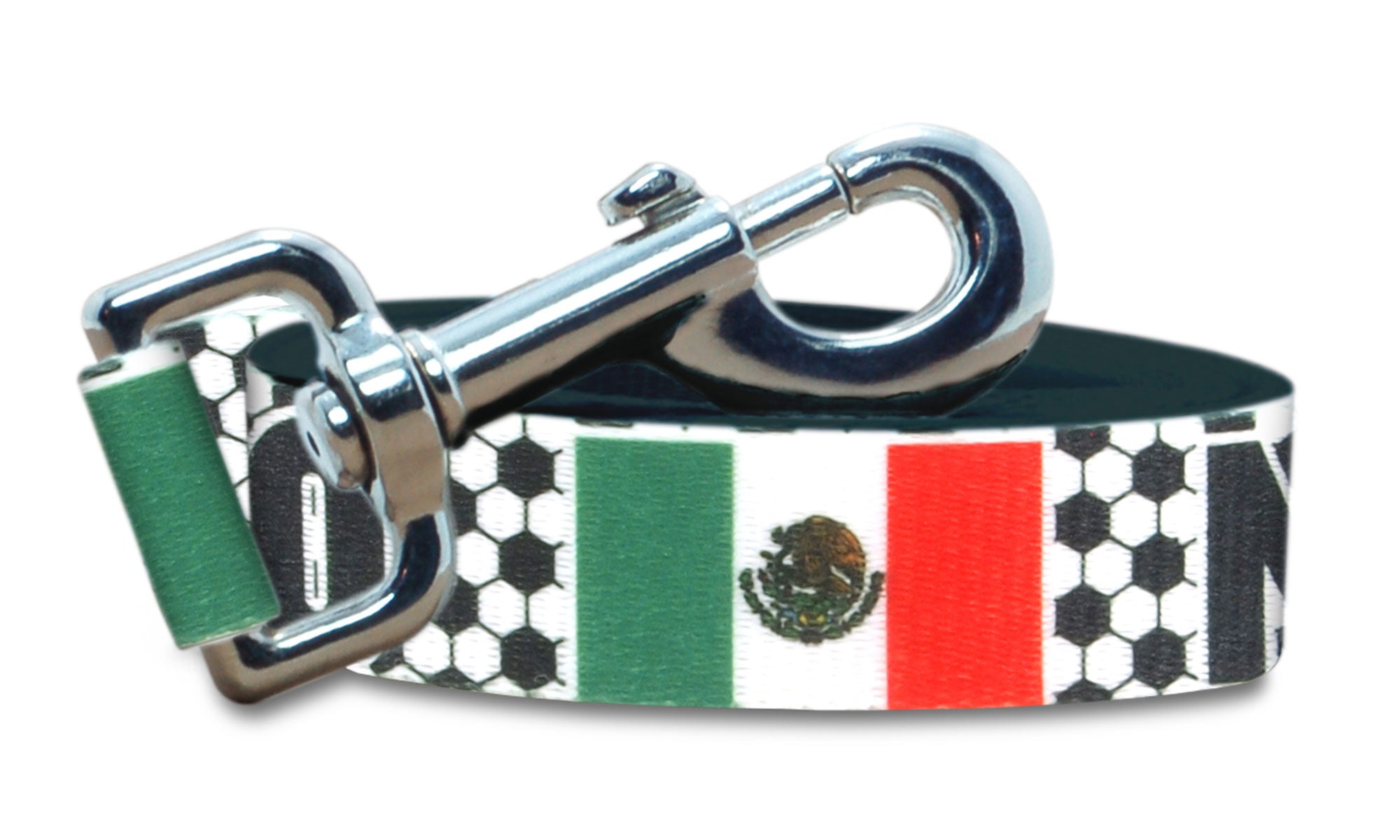 Mexico Dog Leash for Soccer Fans  | 6 or 4 Foot