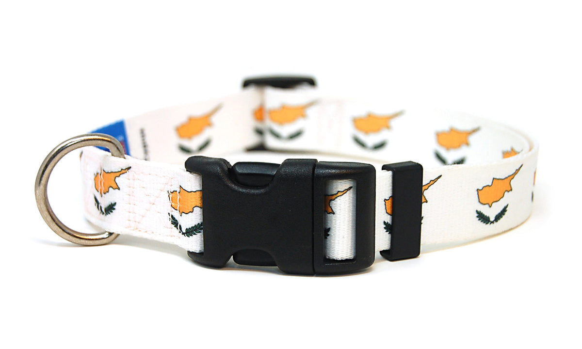 Cyprus Dog Collar | Quick Release or Martingale Style | Made in NJ, USA