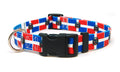 Dominican Republic Dog Collar | Quick Release or Martingale Style