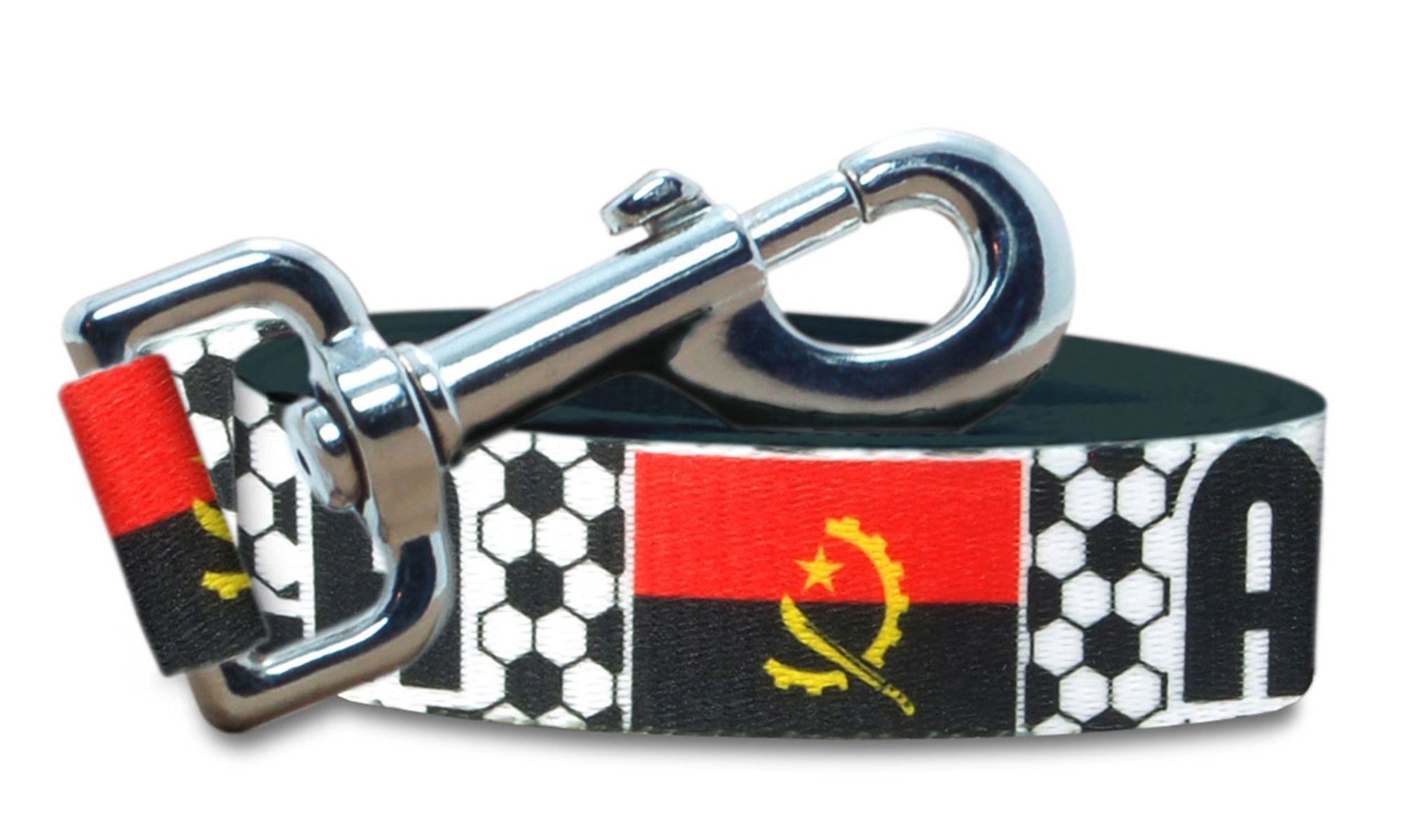 Angola Dog Leash for Soccer Fans  | 6 or 4 Foot