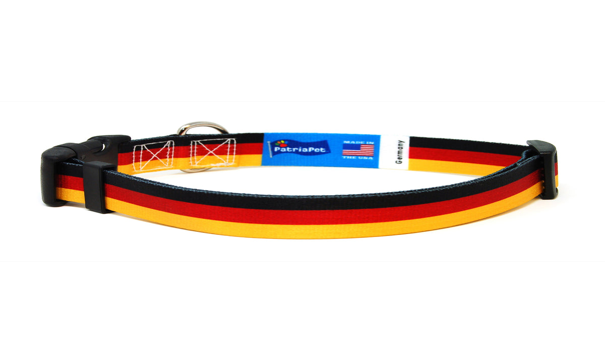 Cat Collar with Germany Flag | Great For National Holidays, Festivals, Parades, Sporting Events, Pride Events