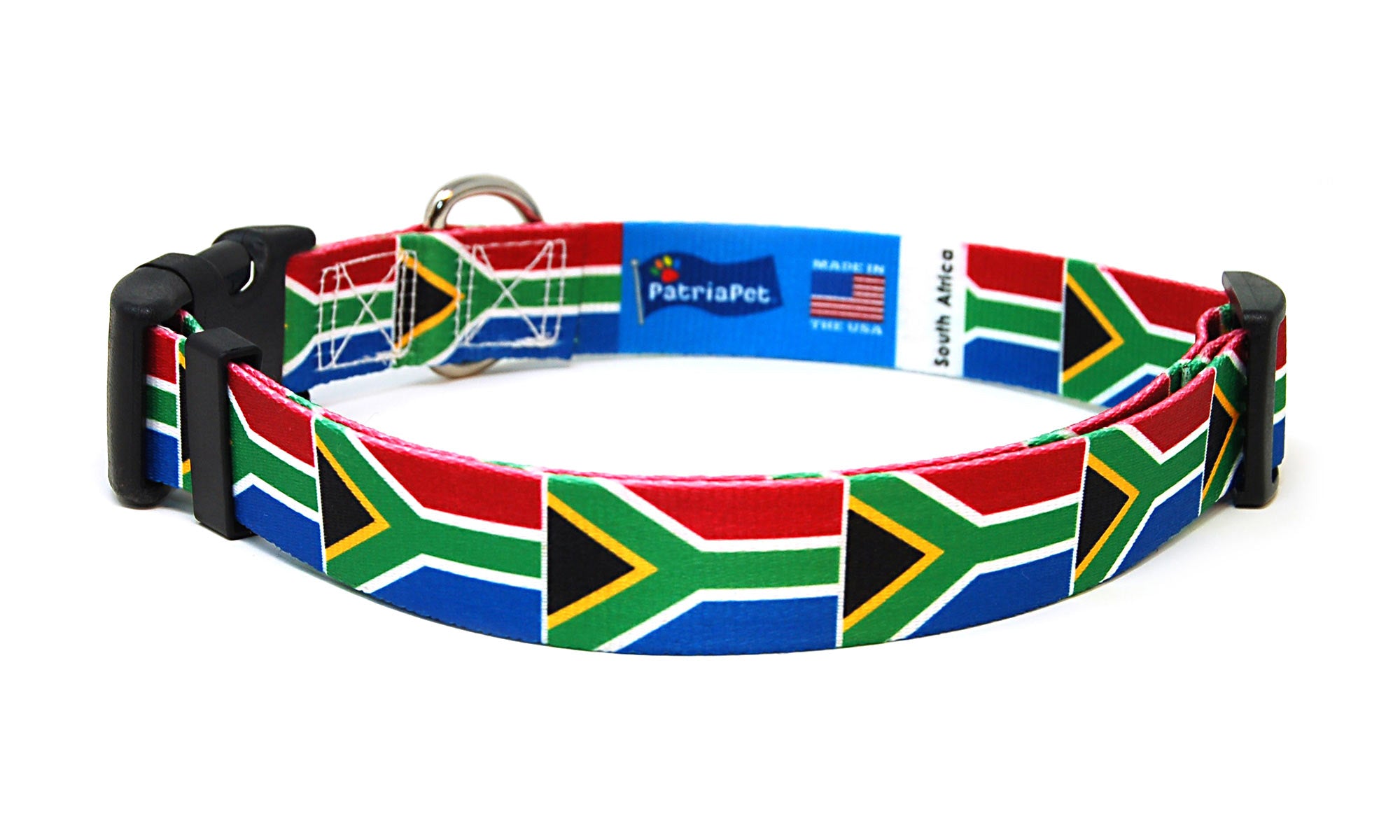 South Africa Dog Collar | Quick Release or Martingale Style
