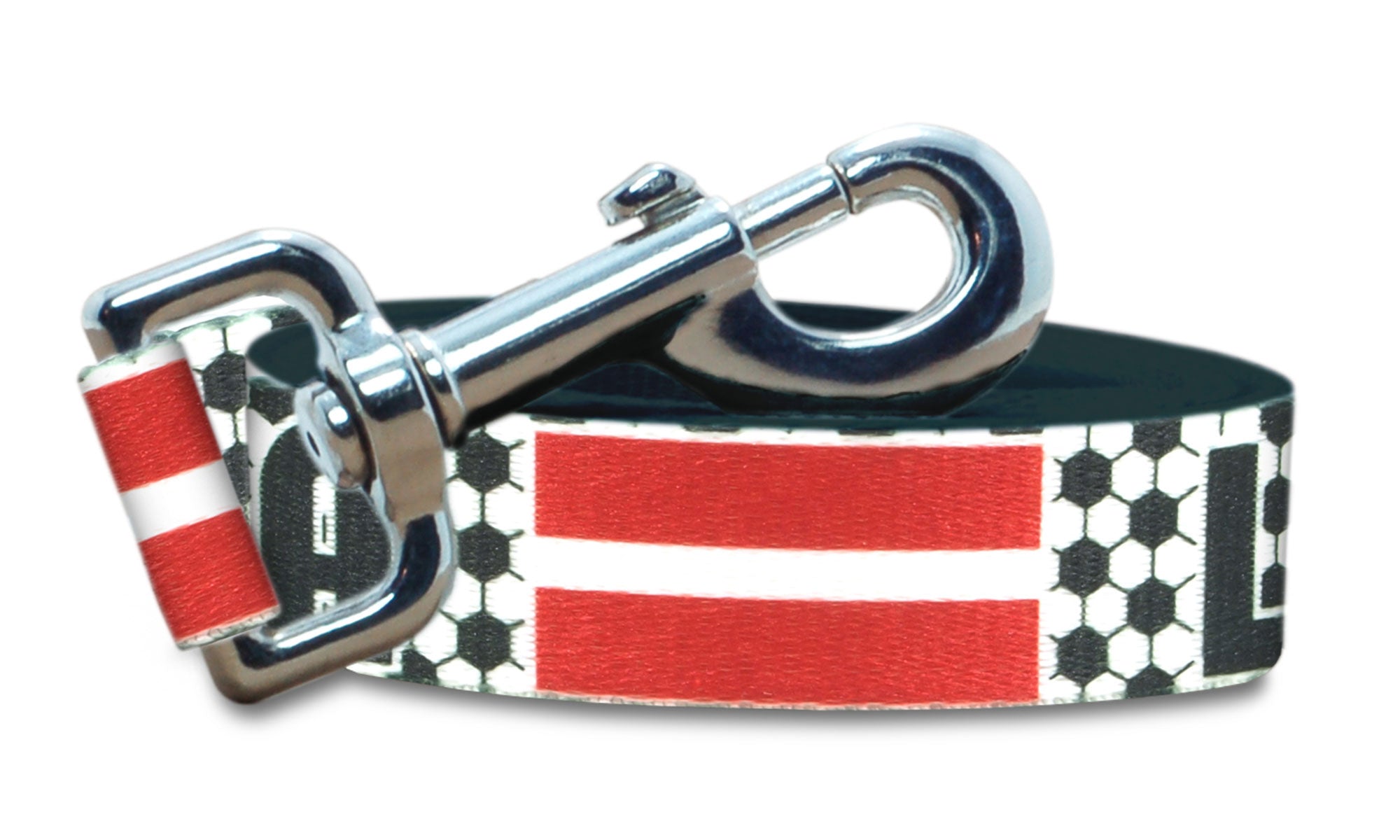 Latvia Dog Leash for Soccer Fans  | 6 or 4 Foot