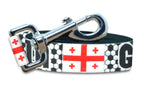 Georgia Dog Leash for Soccer Fans  | 6 or 4 Foot