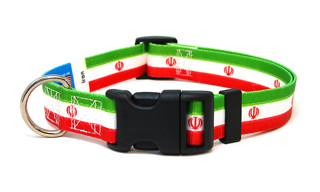 Iran Dog Collar | Quick Release or Martingale Style