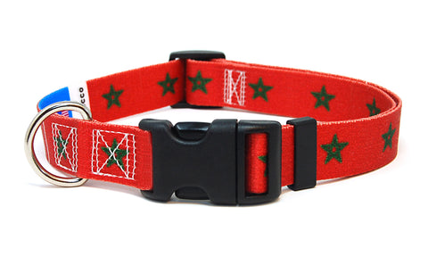Morocco Dog Collar | Quick Release or Martingale Style | Made in NJ, USA