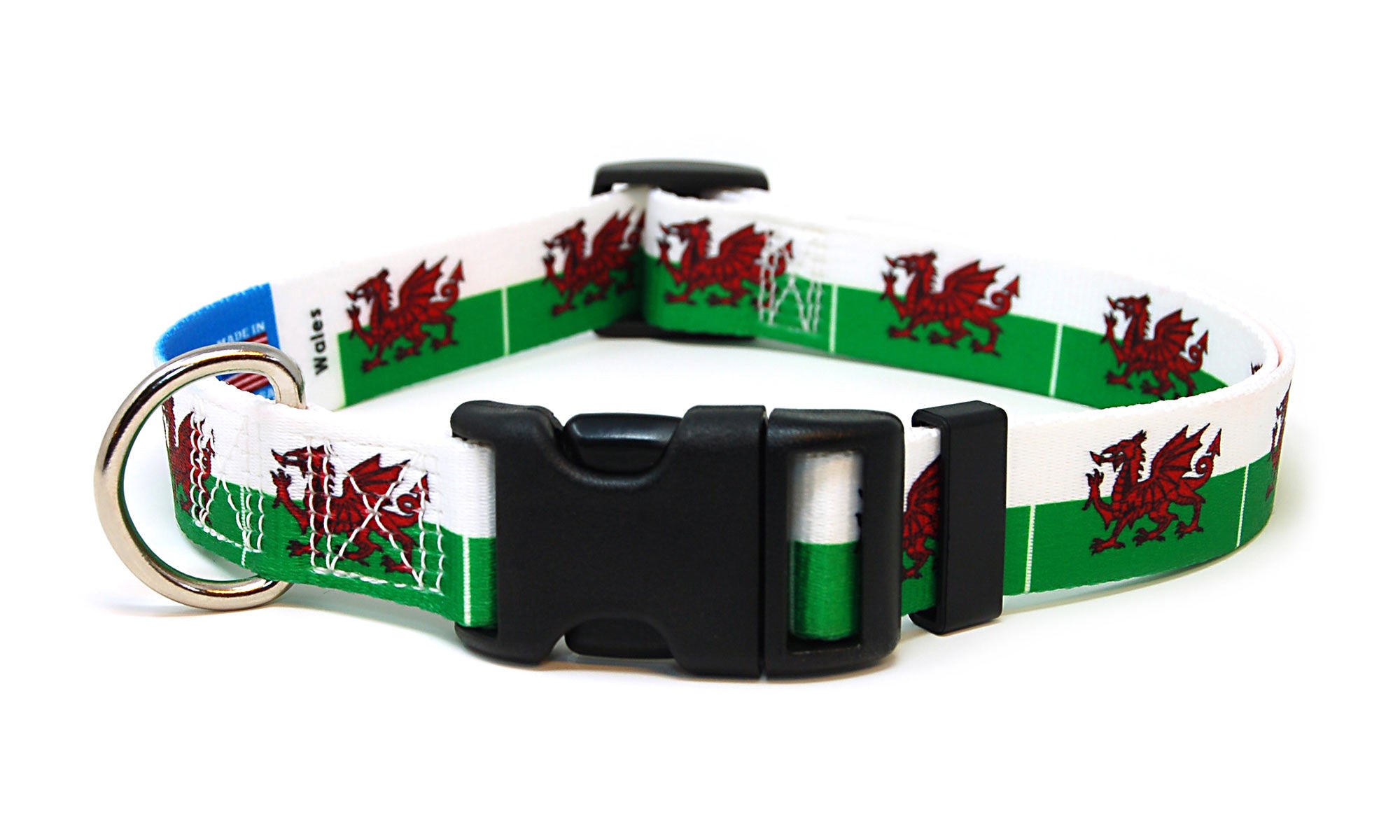 Wales Dog Collar | Quick Release or Martingale Style | Made in NJ, USA