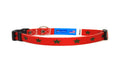 Cat Collar with Morocco Flag | Breakaway Safety Buckle