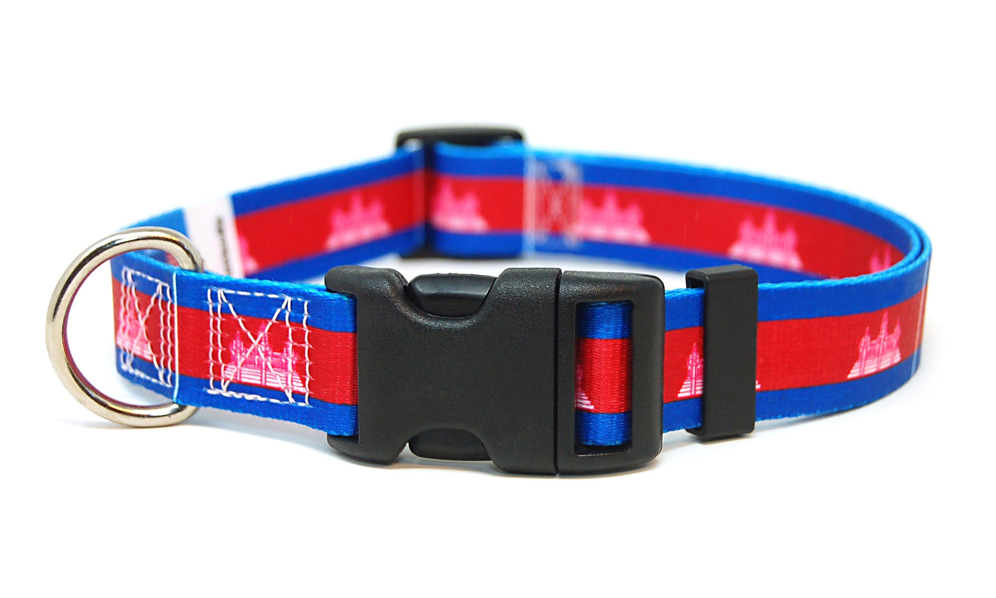 Cambodia Dog Collar | Quick Release or Martingale Style