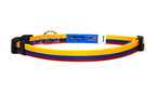 Cat Collar with Colombia Flag | Breakaway Safety Buckle