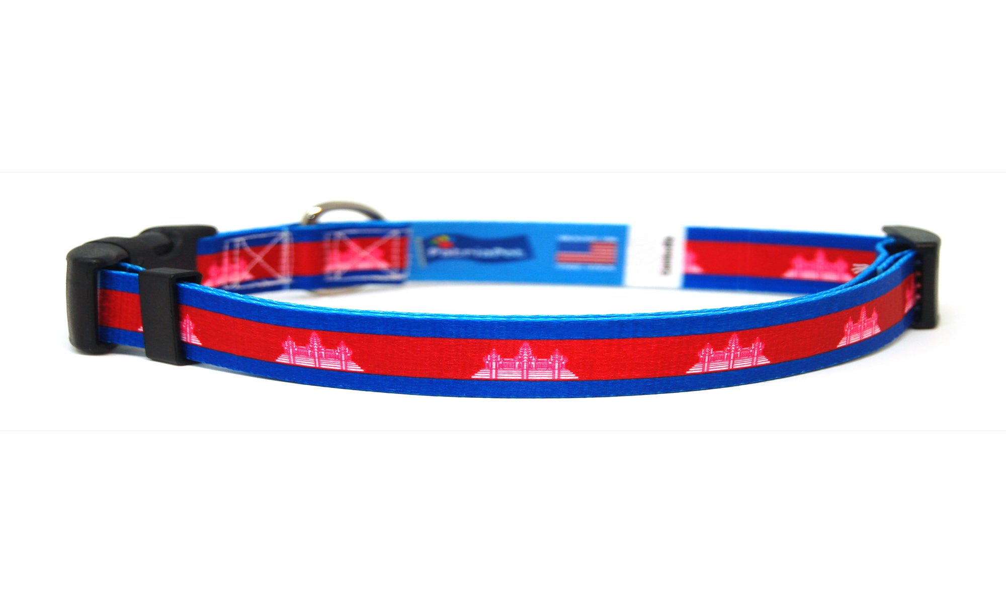 Cambodian Cat Collar | Great For National Holidays, Festivals, Parades, Sporting Events, Pride Events