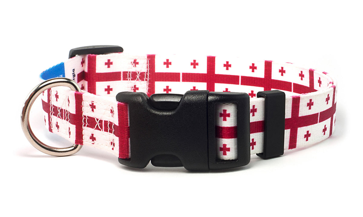 Georgia Dog Collar | Quick Release or Martingale Style | Made in NJ, USA