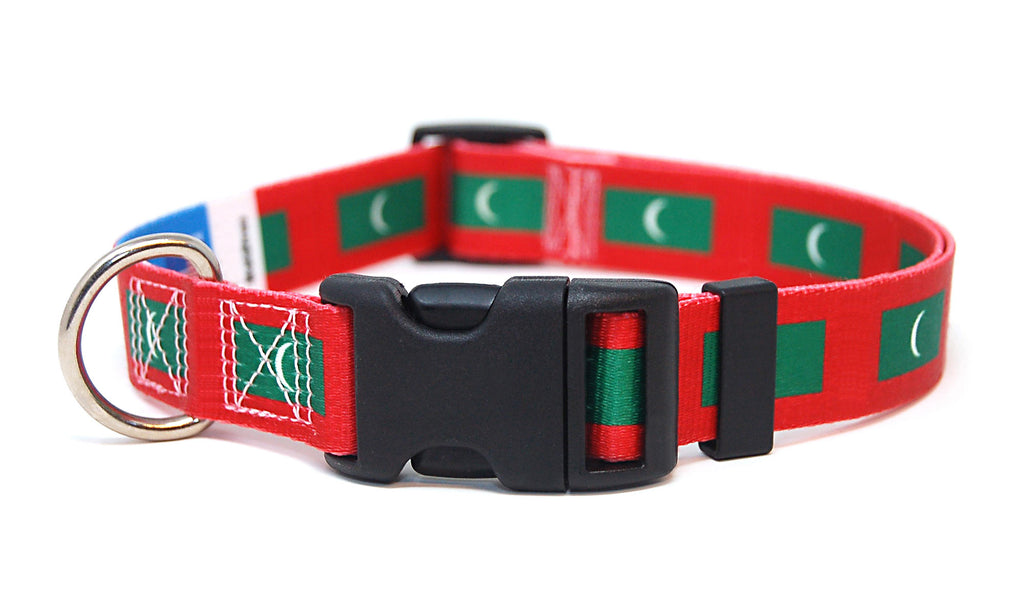 Maldives Dog Collar | Quick Release or Martingale Style