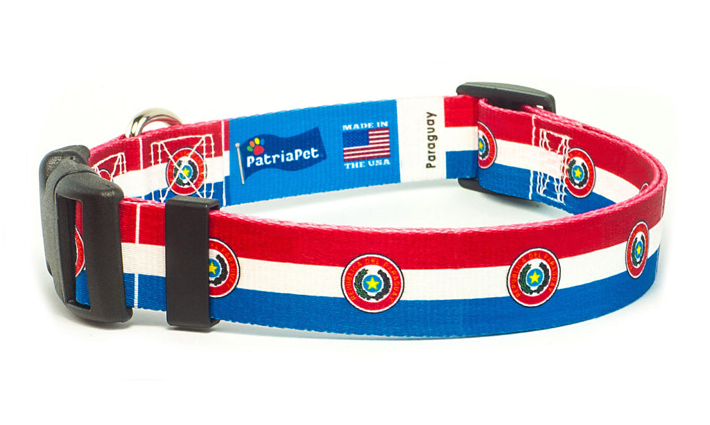 Paraguay Dog Collar | Quick Release or Martingale Style