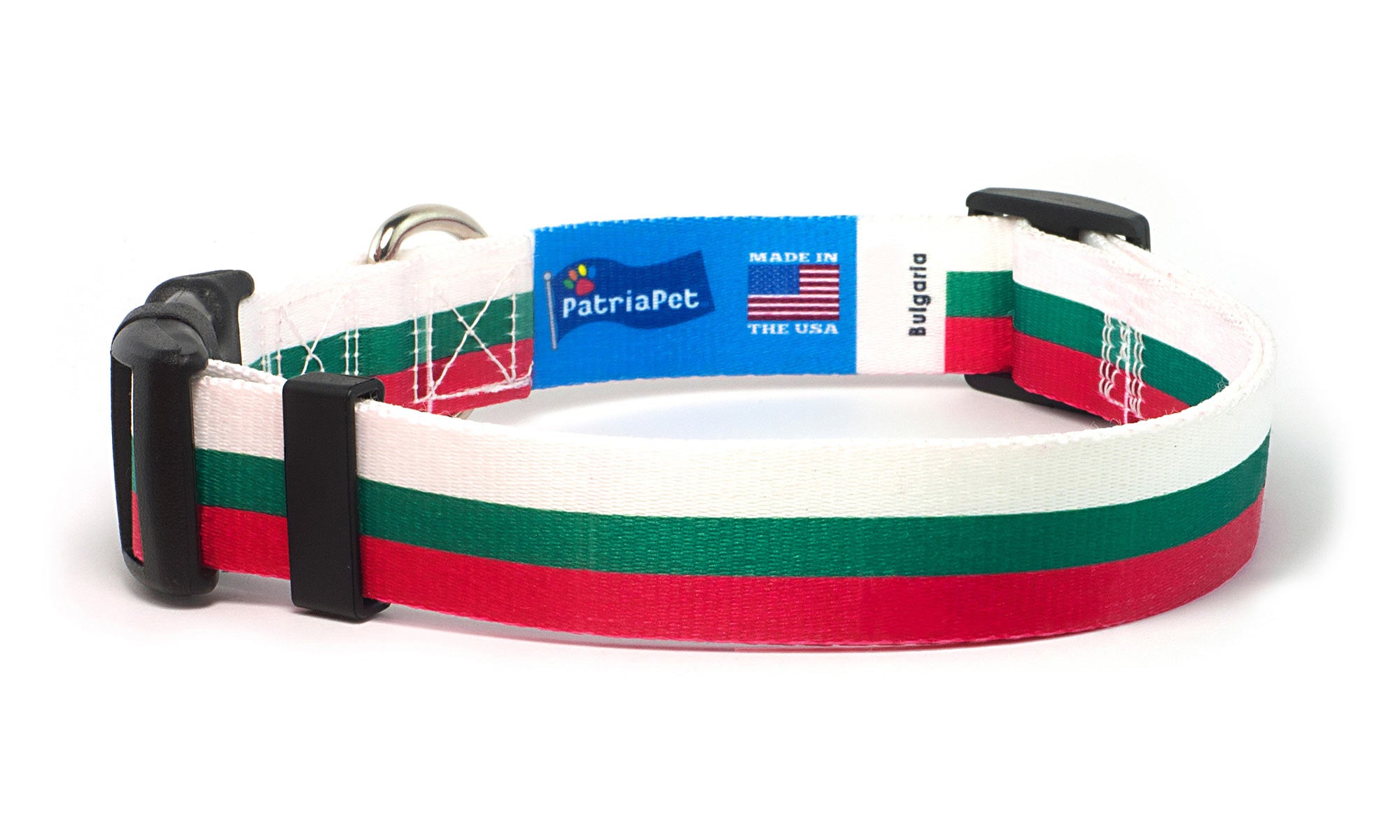 Bulgaria Dog Collar | Quick Release or Martingale Style