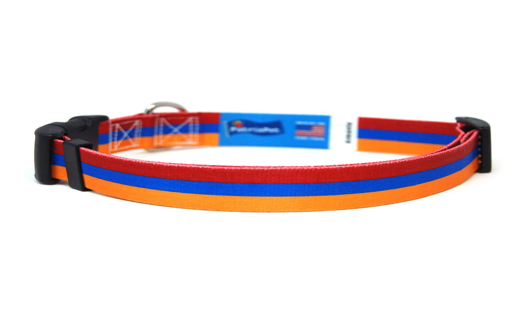 Armenian Cat Collar | Great For National Holidays, Festivals, Parades, Sporting Events, Pride Events