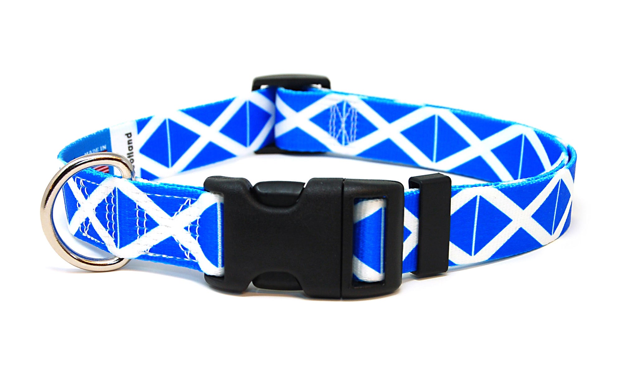 Scotland Dog Collar | Quick Release or Martingale Style
