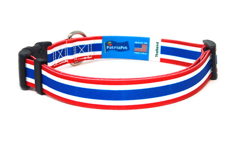 Thailand Dog Collar | Quick Release or Martingale Style | Made in NJ, USA