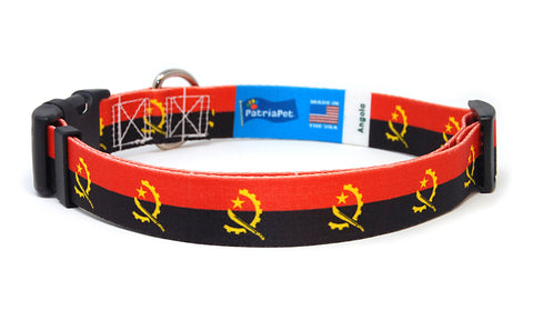 Angola Dog Collar | Quick Release or Martingale Style | Made in NJ, USA