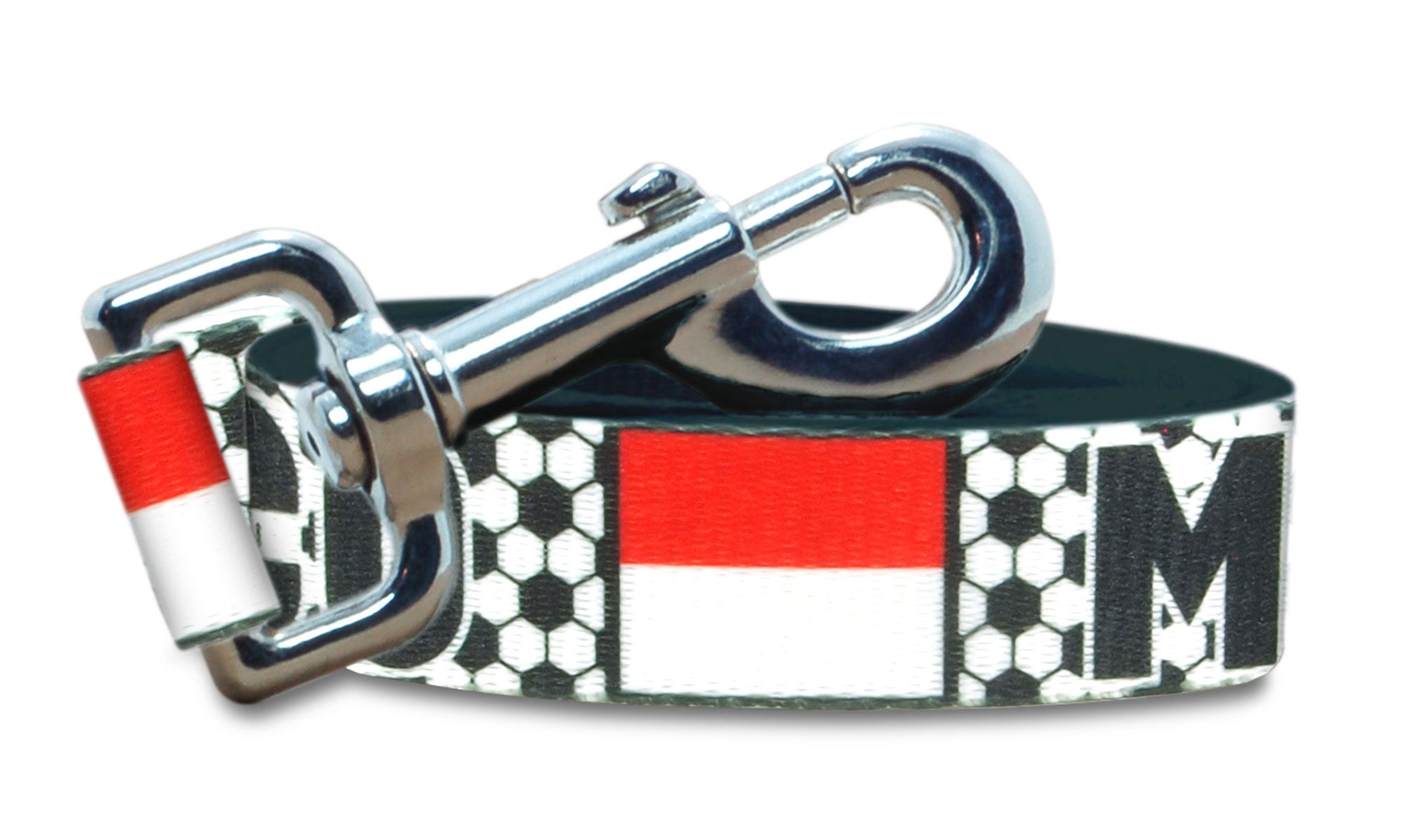 Monaco Dog Leash for Soccer Fans  | 6 or 4 Foot