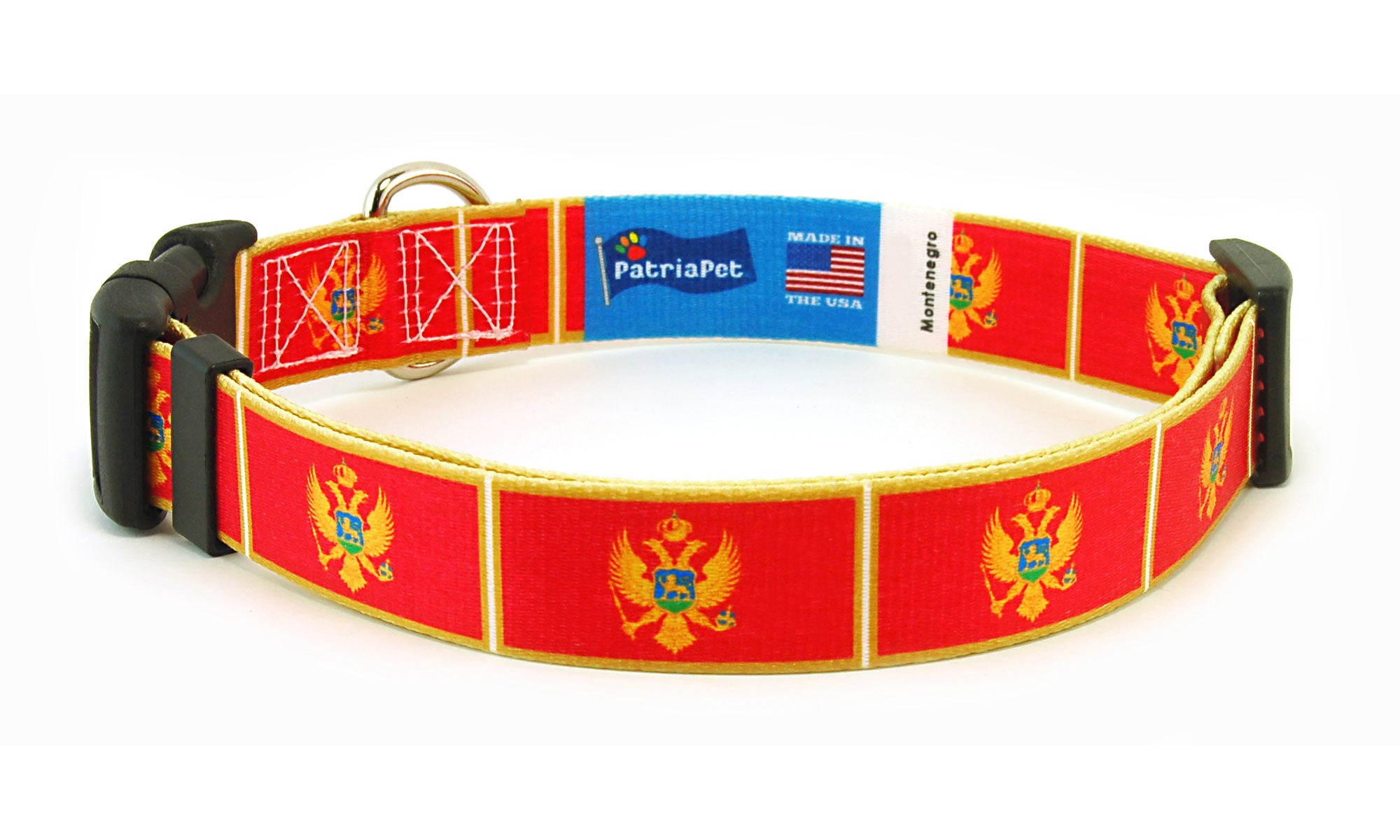 Montenegro Dog Collar | Quick Release or Martingale Style