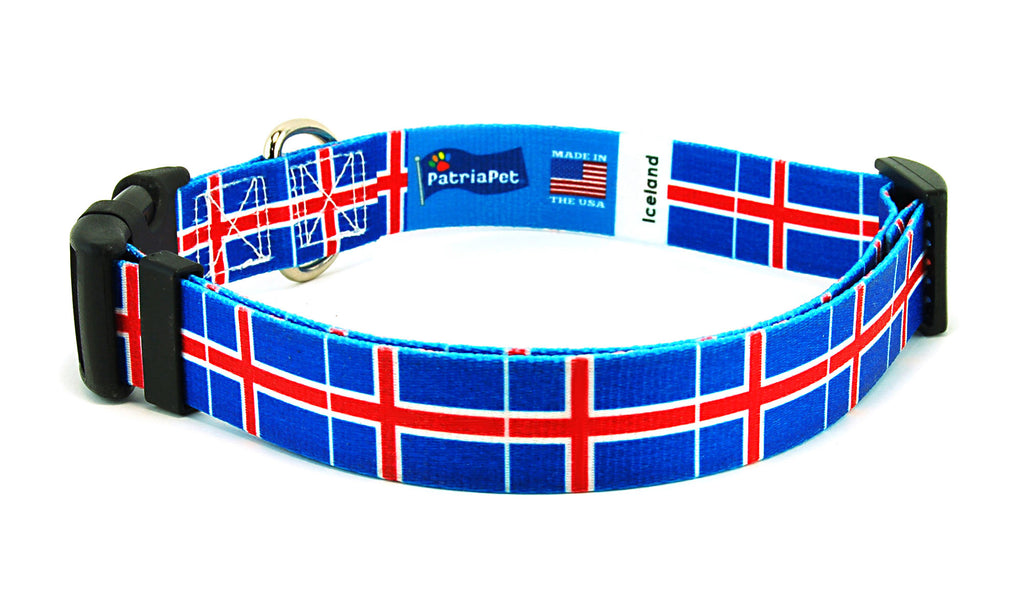 Iceland Dog Collar | Quick Release or Martingale Style