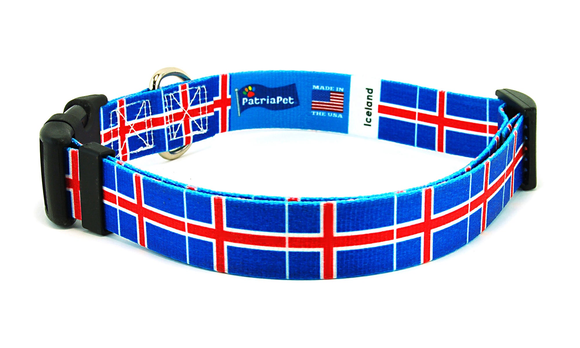 Iceland Dog Collar | Quick Release or Martingale Style