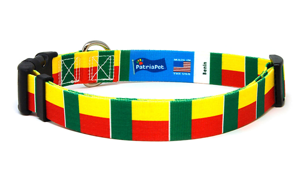 Benin Dog Collar | Quick Release or Martingale Style