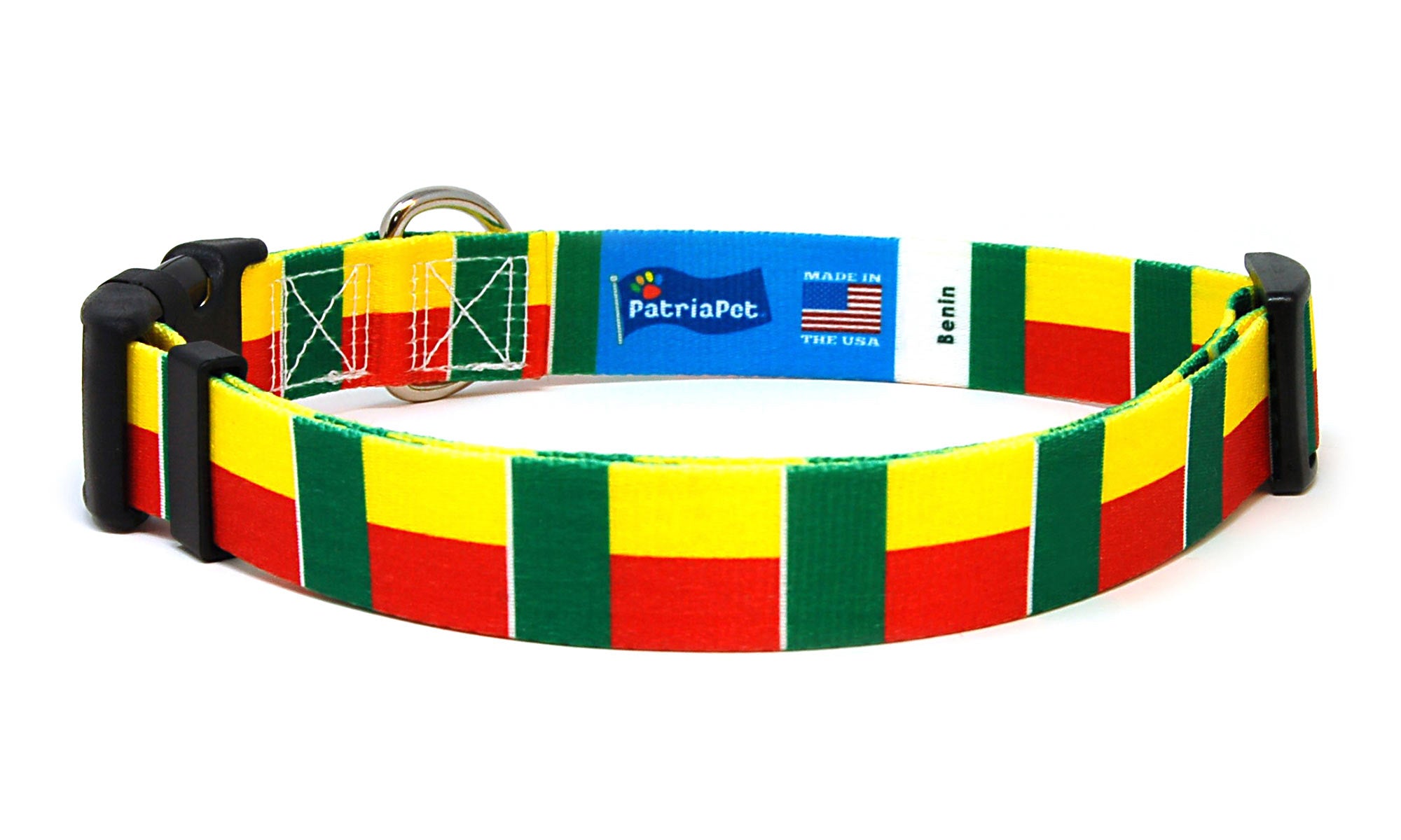 Benin Dog Collar | Quick Release or Martingale Style