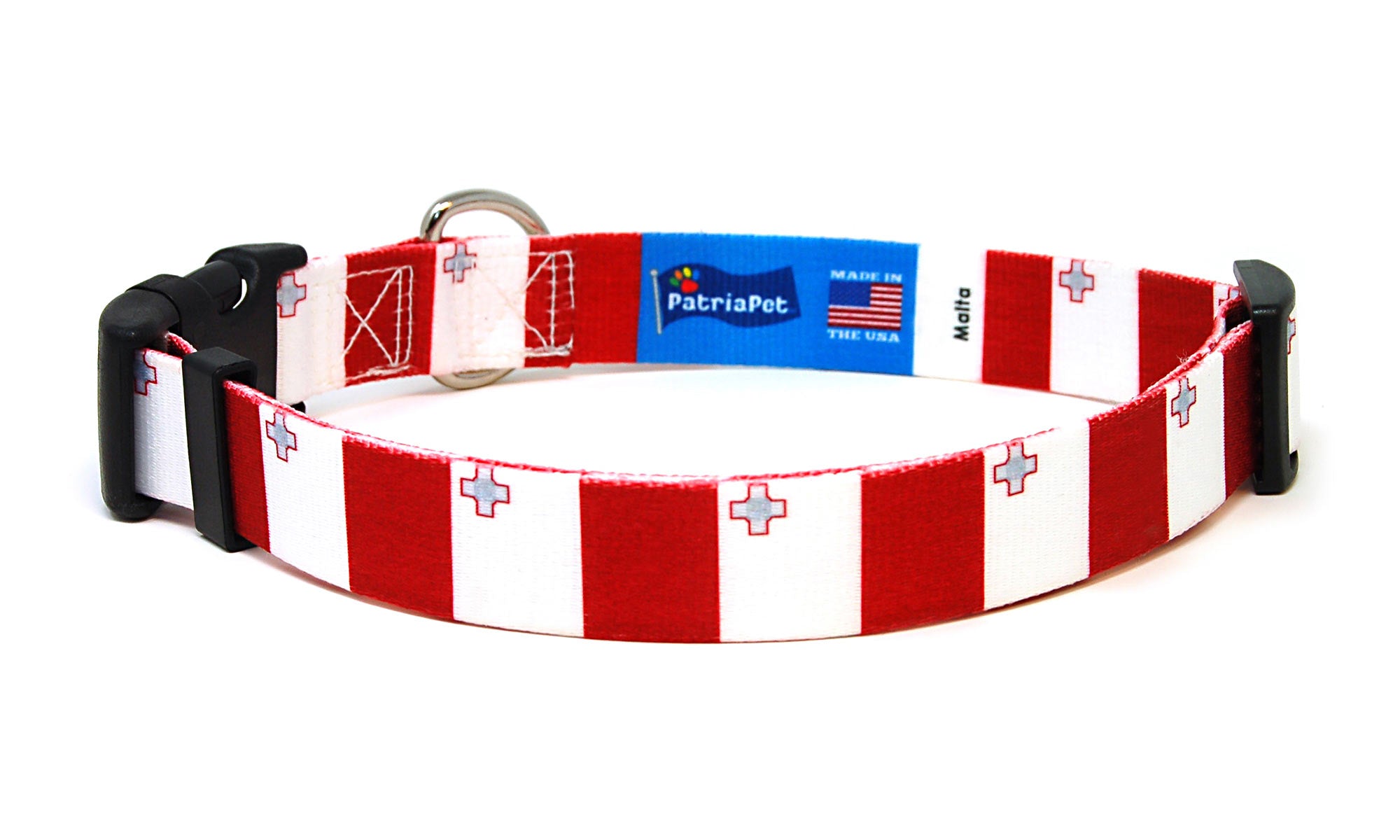 Malta Dog Collar | Quick Release or Martingale Style